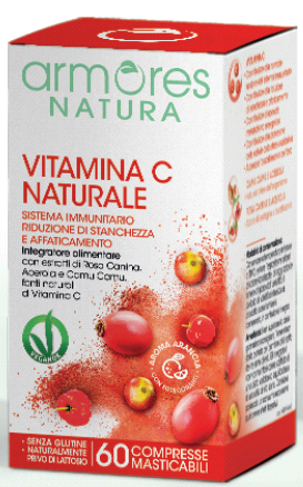 Armores Natura Vitamina C Naturale - compressa - integratori rinforzanti  del sistema immunitario